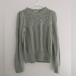 Pointelle Sweater